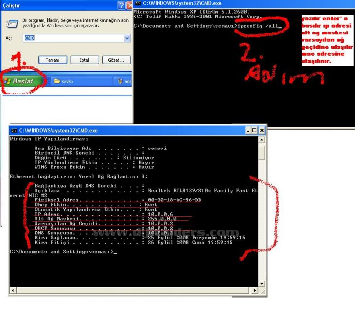 Varsayılan Ağ Ğe&ccedil;idi