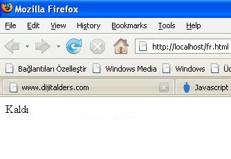 İf, Else İf , Kısa Karşılaştırma Operat&ouml;r&uuml;